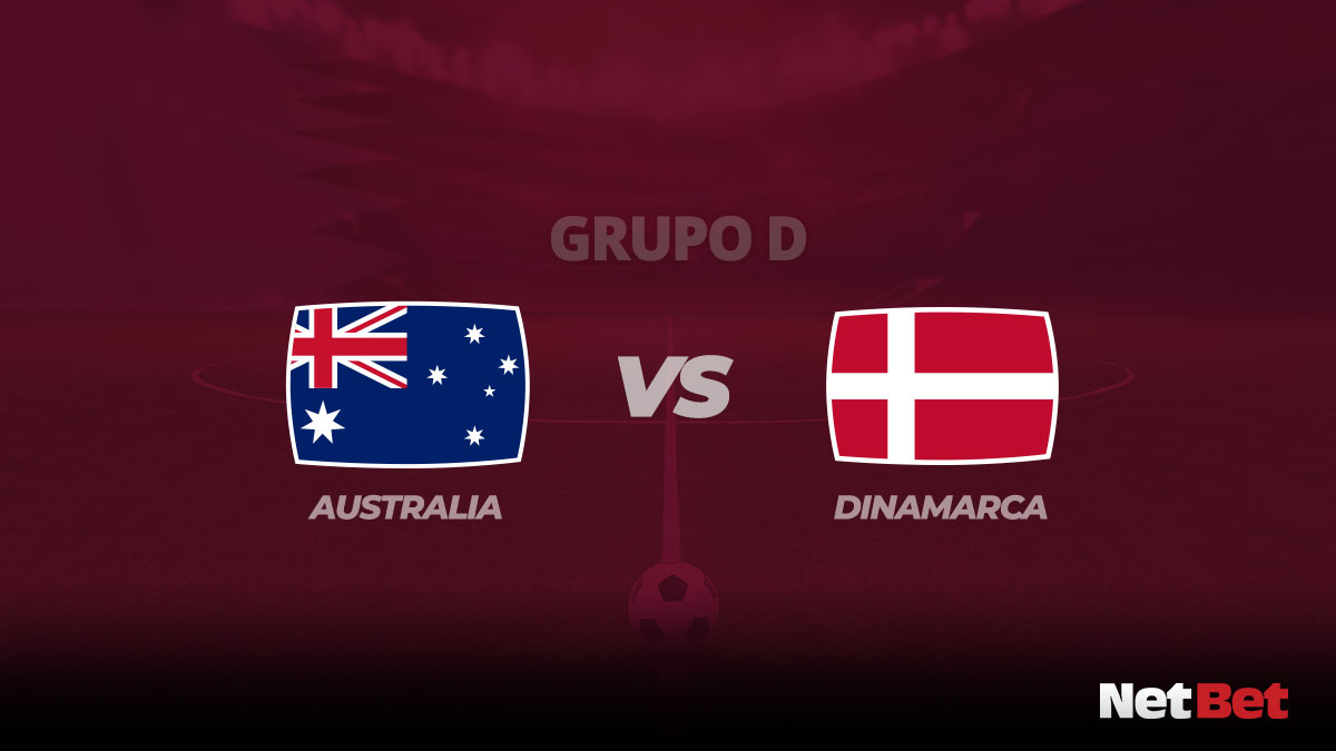 Australia vs Dinamarca en Qatar 2022