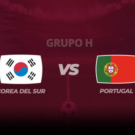 Corea del Sur vs Portugal: Pronósticos y momios de apuestas
