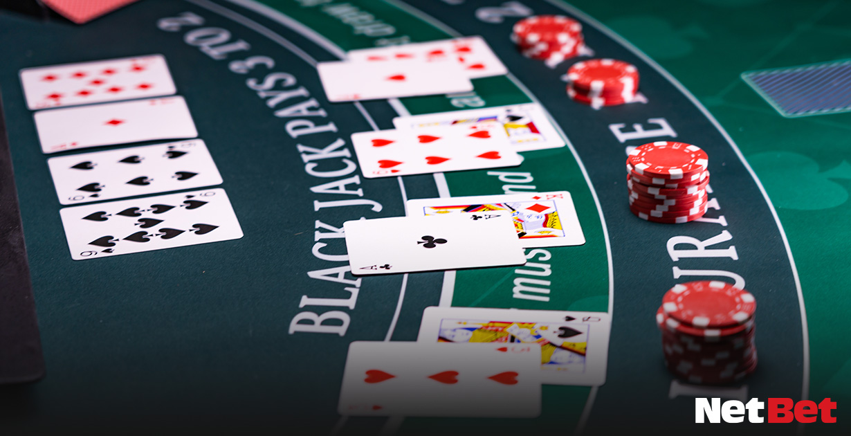 Tavolo da blackjack in un casinò